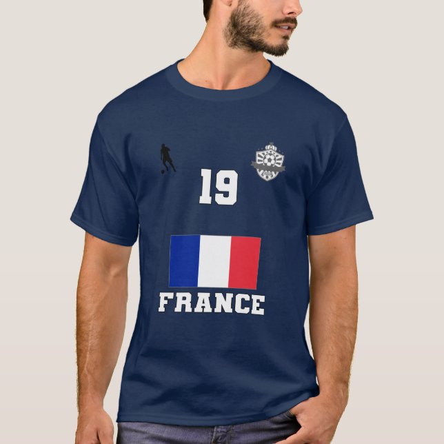 Futebol da França - Camisa 19 (Frente)