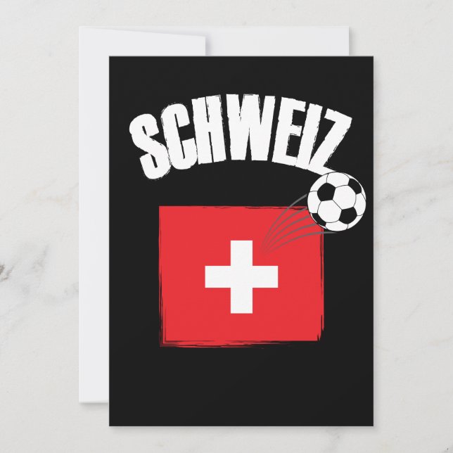 Futebol da Suiça Schweiz (Frente)