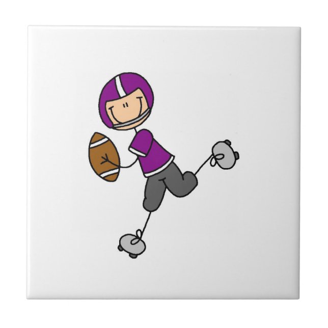 Futebol de Boneco Roxo (Frente)