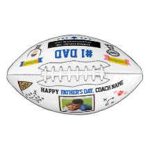 Futebol de Dia de os pais Personalizado