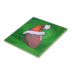 Futebol de Santa Hat em Verde