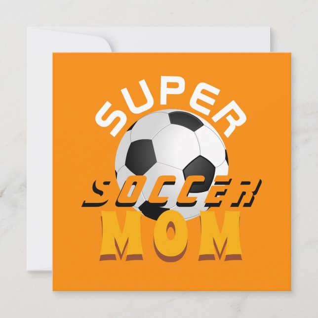 Futebol de Super Mãe Atleta Dia das Mães (Frente)