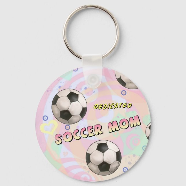 Futebol dedicado, mãe Chaveiro (Frente)