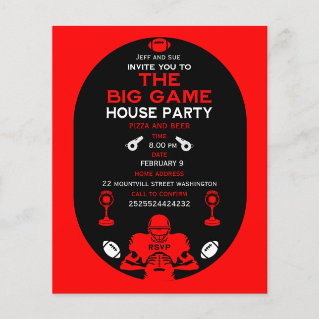 Futebol do Big Game TV (Frente)