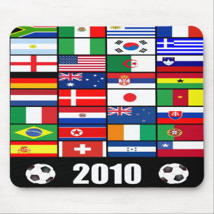 Futebol do campeonato do mundo Mousepad 2010