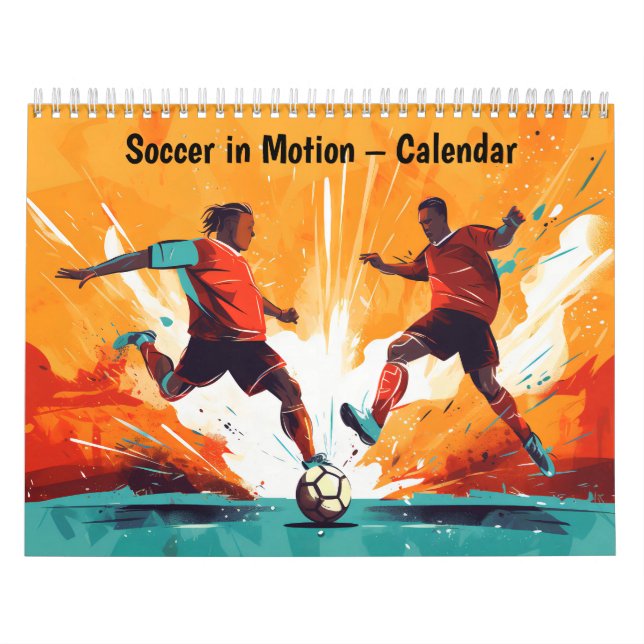 Futebol em Movimento – Calendário (Capa)