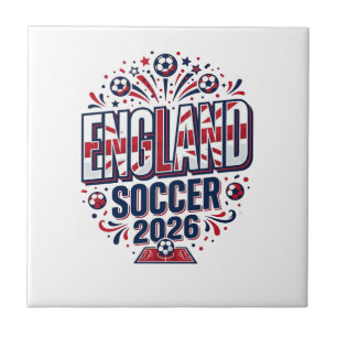 Futebol Inglaterra 2026 Futebol Negrito Tipografia