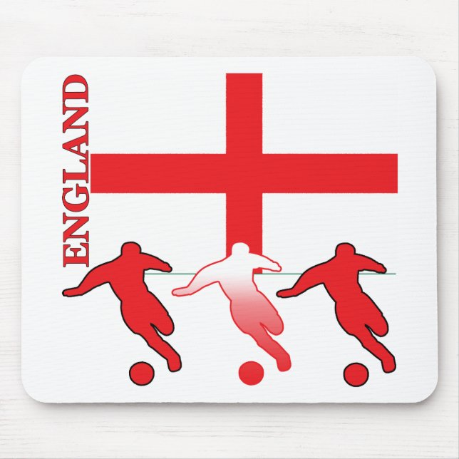 Futebol Inglaterra Mousepad (Frente)