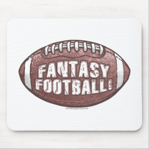 Futebol Mousepad da fantasia