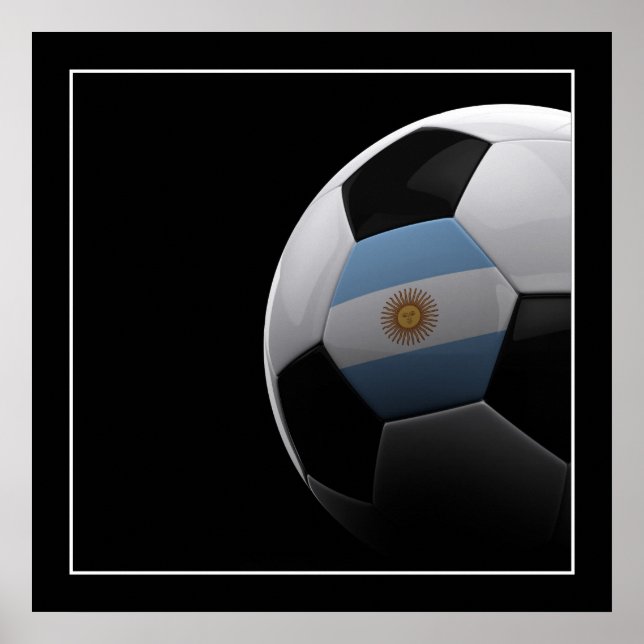 Futebol na Argentina - POSTER (Frente)