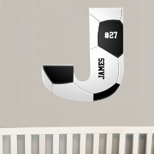 Futebol Personalizado Qualquer Letra do Alfabeto