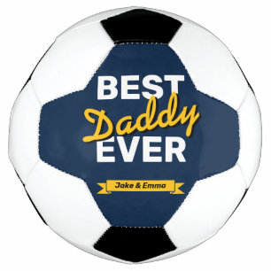 Futebol Presente de dia de os pais   Bola Personalizada de