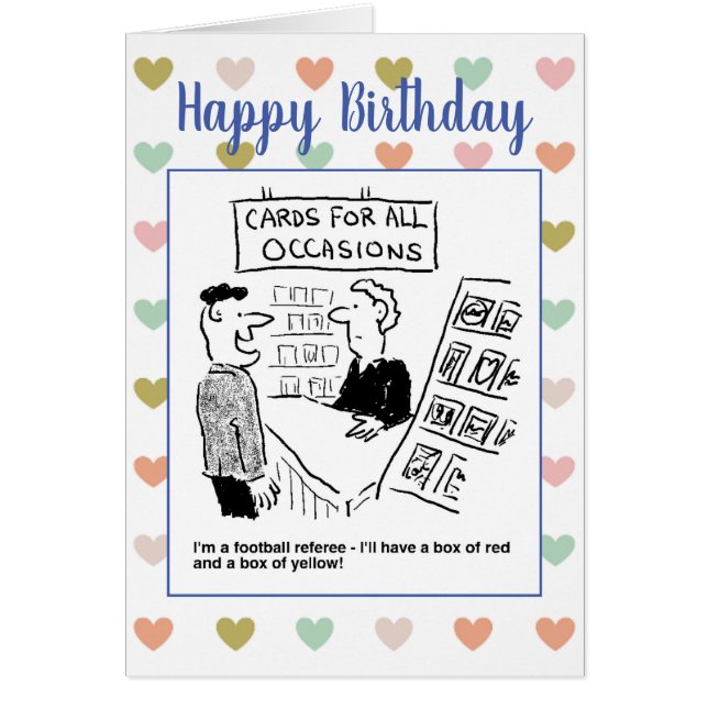 Futebol Referee quer comprar de cartões vermelhos  (Frente)