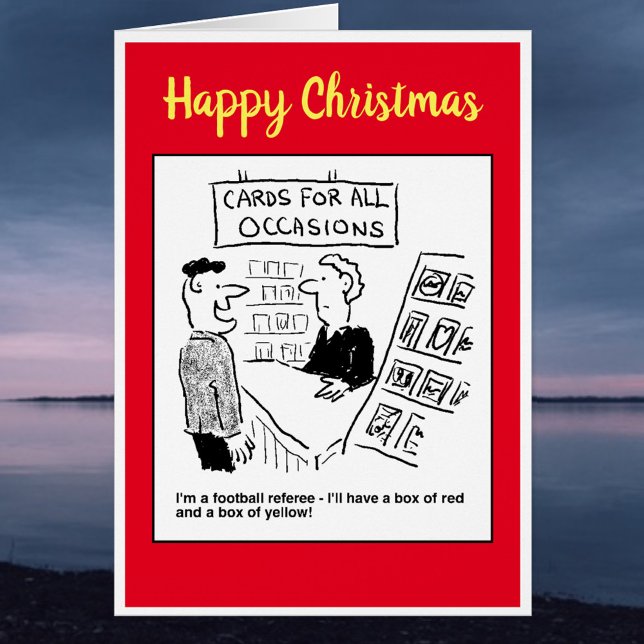 Futebol Referee quer comprar de cartões vermelhos  (Criador carregado)