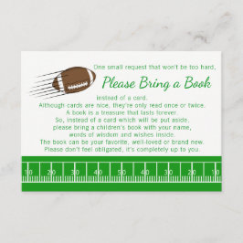 Futebol Traga um Livro Cartões