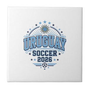 Futebol Uruguaio 2026 Futebol Negrito Tipografia P