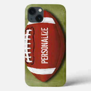 Futebol verde personalizado do Grunge
