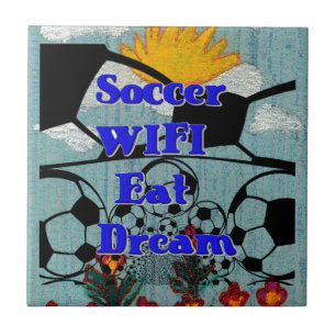 Futebol WIFI Comeu Sonho - Divertido Impressão de 