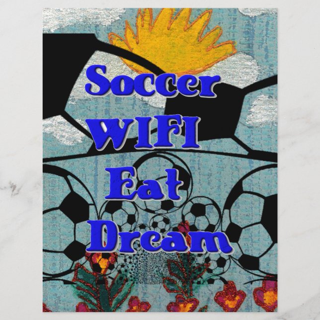 Futebol WIFI Comeu Sonho - Divertido Impressão de  (Frente)