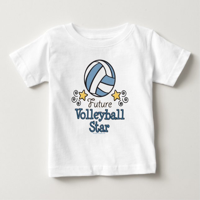 Futura camiseta de leite de estrela de vôlei (Frente)