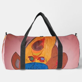 Futuristic Animal Art Large Duffel Bag