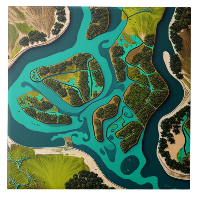 Futuristic Marshlands (Frente)