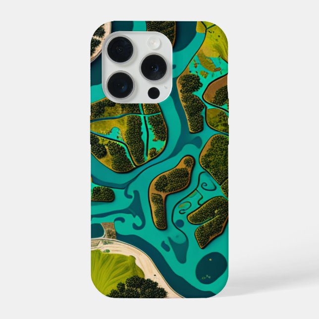 Futuristic Marshlands (Verso)