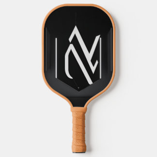 Futurística, limpa, simplista, emblema feito de