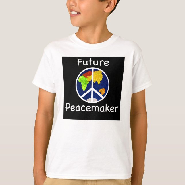 Futuro Camiseta de Dedo Peacemaker para Crianças (Frente)