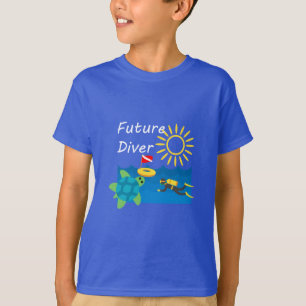 Futuro Design de mergulho - Camisa básica para cri