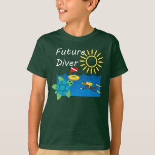 Futuro Design de mergulho - Camisa básica para cri
