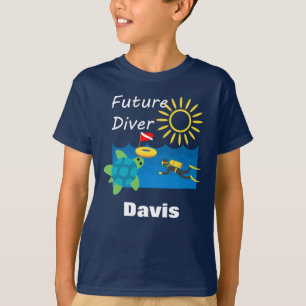 Futuro Design de mergulho - Camisa básica para cri