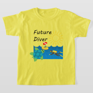 Futuro Design de mergulho - Camisa básica para cri