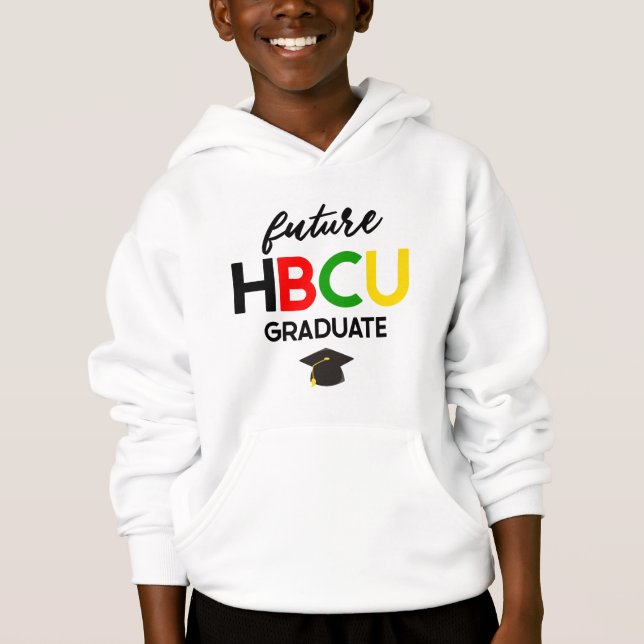 Futuro Hoodie do Formando da HBCU College (Frente)