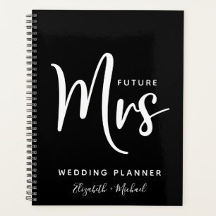Futuro Planejador de Casamento Negro Personalizado