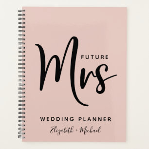 Futuro Planejador de Casamento Rosa Pink Personali