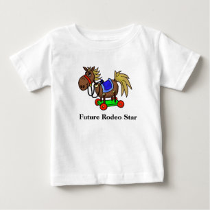 Futuro Rodeo Star Brinquedo Camisa Bebê