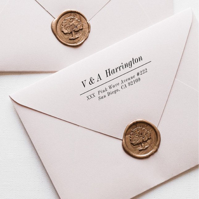 Futuro Sr. e Sra. Return Endereço Carimbo (Criador carregado)