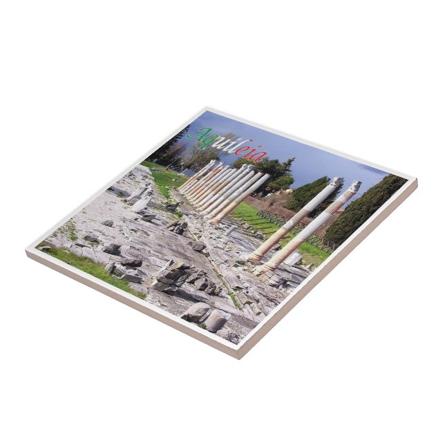 FVG001 AQUILEIA, Ruínas romanas, Itália, (Lateral)