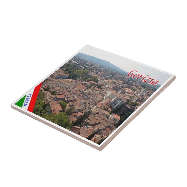 FVG004 GORIZIA, Aerial View, Itália, (Lateral)