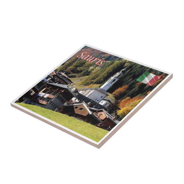 FVG012 SAURIS Panorama, Itália, (Lateral)