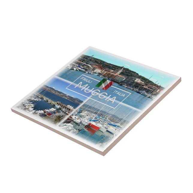 FVG032 MUGIA, Mosaico, Itália, (Lateral)