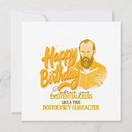 Fyodor Dostoiévski - estilo geométrico elegante