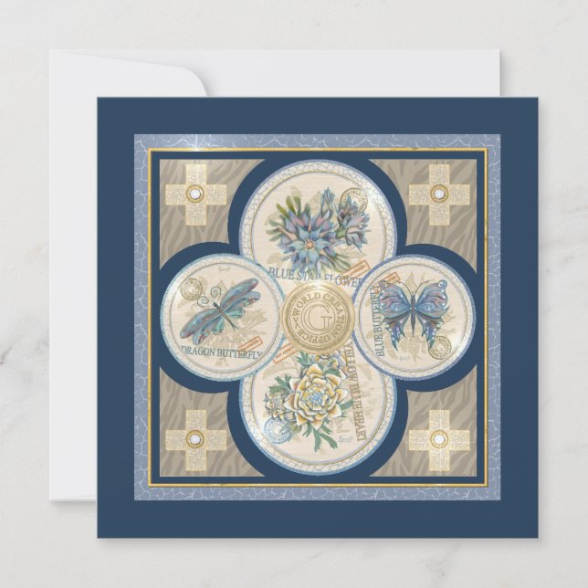 G Creation Office cartão em branco (Frente)