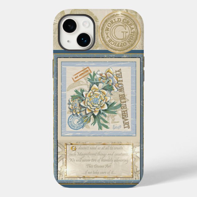 G Criação de floração amarela (Verso)