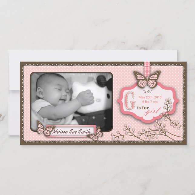 G é para Cartão com fotos (Frente)