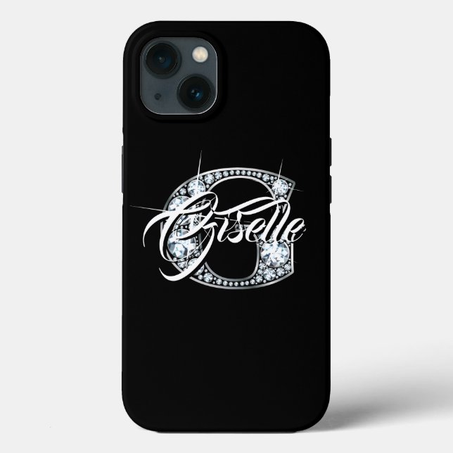 G Faux Diamond Bling Monograma (Verso)