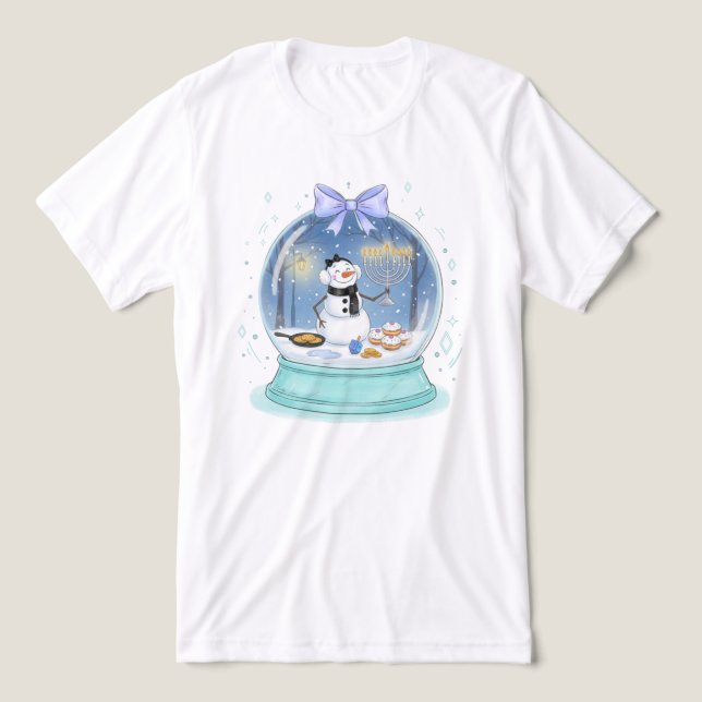 G globo de neve de Chanukah (Design frontal)