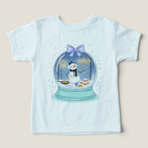 G globo de neve de Chanukah