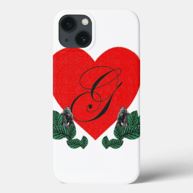 G num coração (personalizável) (Verso)